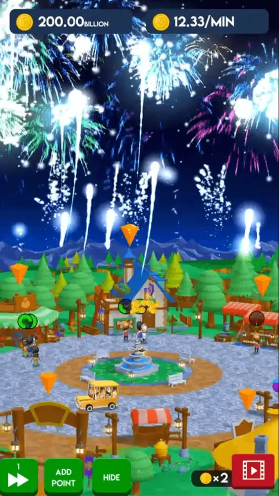 Скриншоты Fireworks Idle