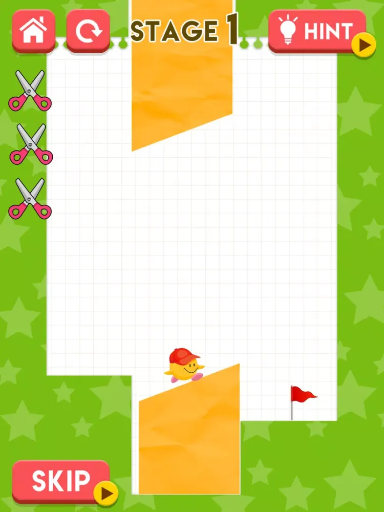 ภาพหน้าจอของ Cut and Go iPad 