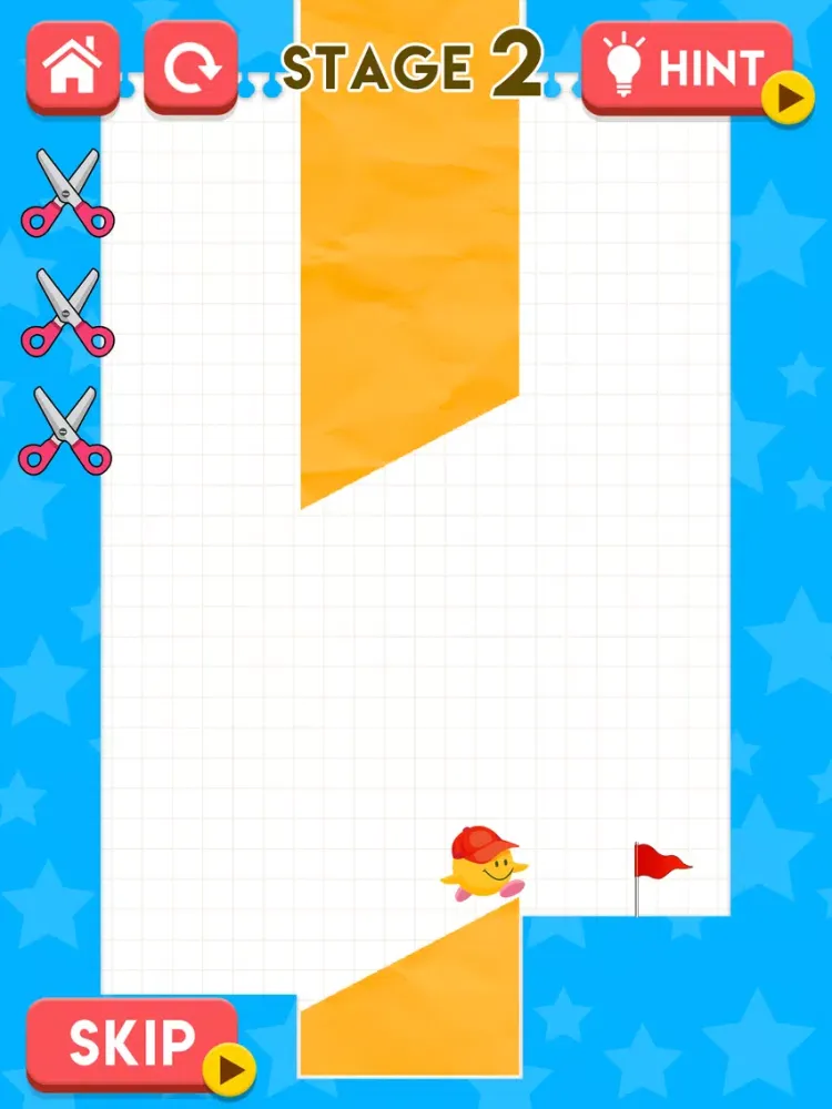 ภาพหน้าจอของ Cut and Go iPad 