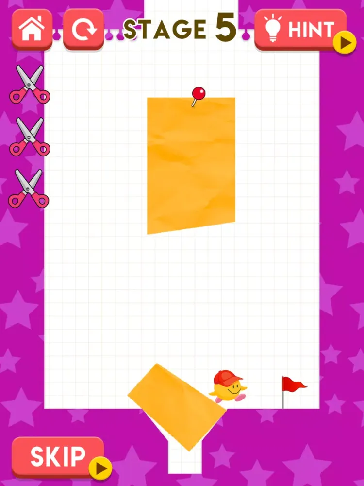 ภาพหน้าจอของ Cut and Go iPad 