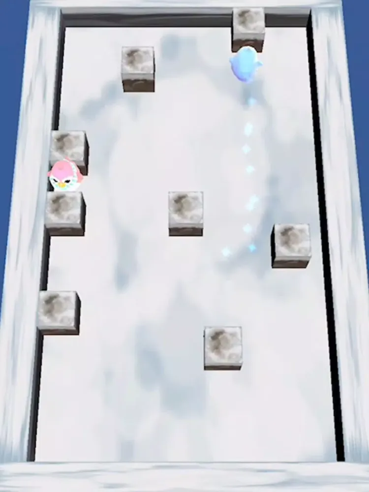 Tangkapan layar Love Penguins iPad 