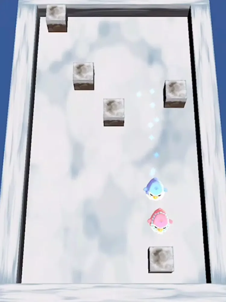 Tangkapan layar Love Penguins iPad 