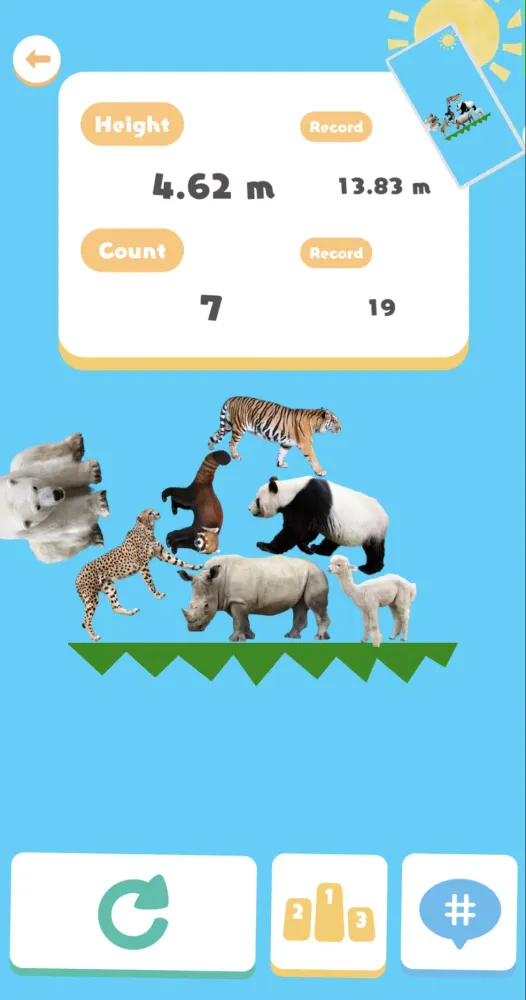 Animal Tower スクリーンショット
