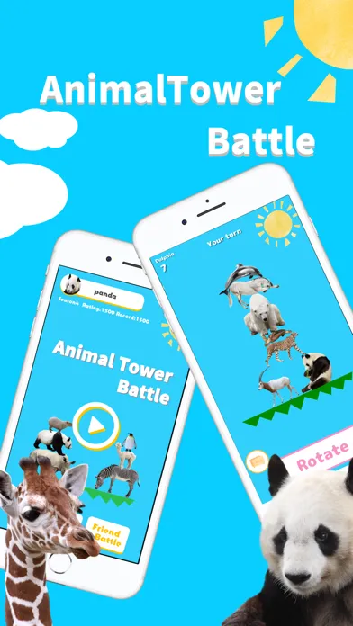 AnimalTower Battle Screenshots