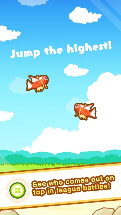 Capturas de tela do Pokémon: Magikarp Jump