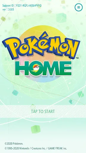 Captures d'écran de Pokémon HOME