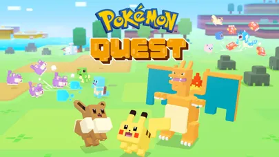 Capturas de tela do Pokémon Quest