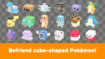 Capturas de tela do Pokémon Quest