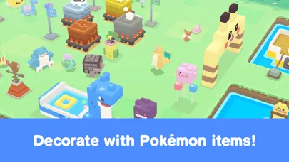 Capturas de tela do Pokémon Quest