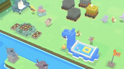 Capturas de tela do Pokémon Quest