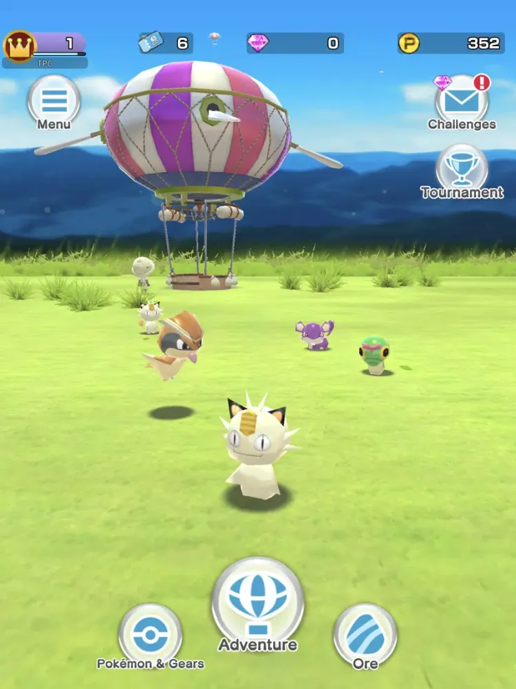 Captures d'écran de Pokémon Rumble Rush iPad 