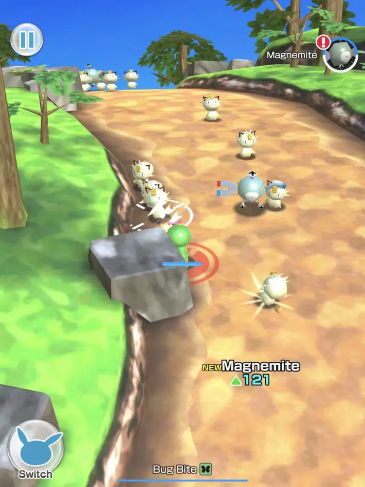 Captures d'écran de Pokémon Rumble Rush iPad 