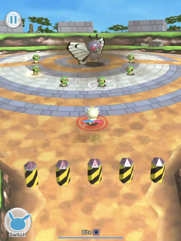 Captures d'écran de Pokémon Rumble Rush iPad 