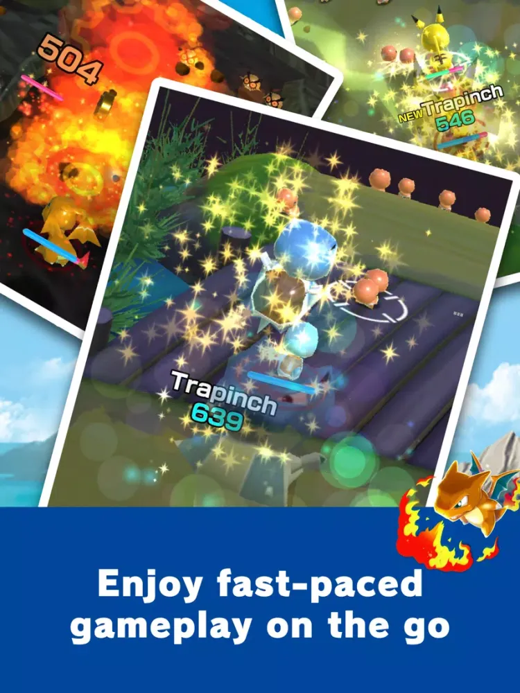 Captures d'écran de Pokémon Rumble Rush iPad 