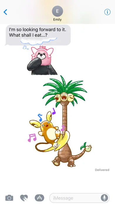 Скриншоты Pokémon Chat Pals