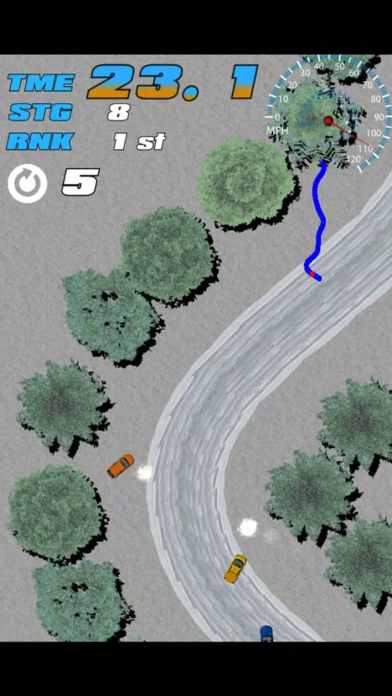 Touch Rally -very simple racing game- Screenshots