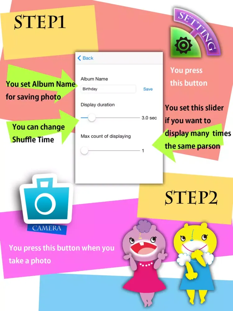 تصاویر PhotoRoulette - for party - iPad 