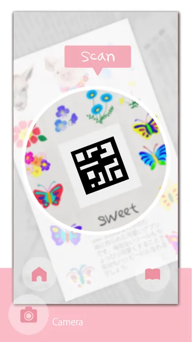 ภาพหน้าจอของ sweet scan - cute qr code reader -