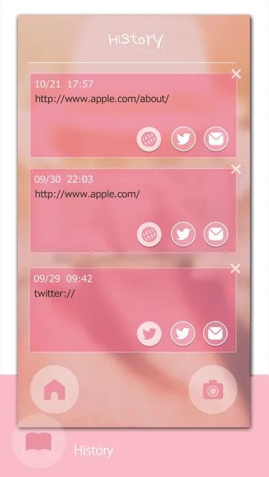 ภาพหน้าจอของ sweet scan - cute qr code reader -