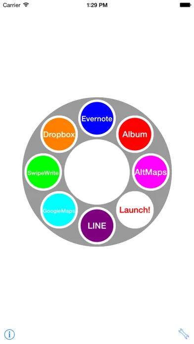 Circular - Quick launcher for apps -應用截圖