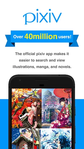 Tangkapan layar pixiv