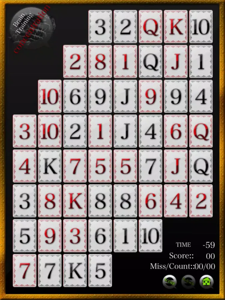 Brain Training -Concentration- iPad  سکرین شاٹس