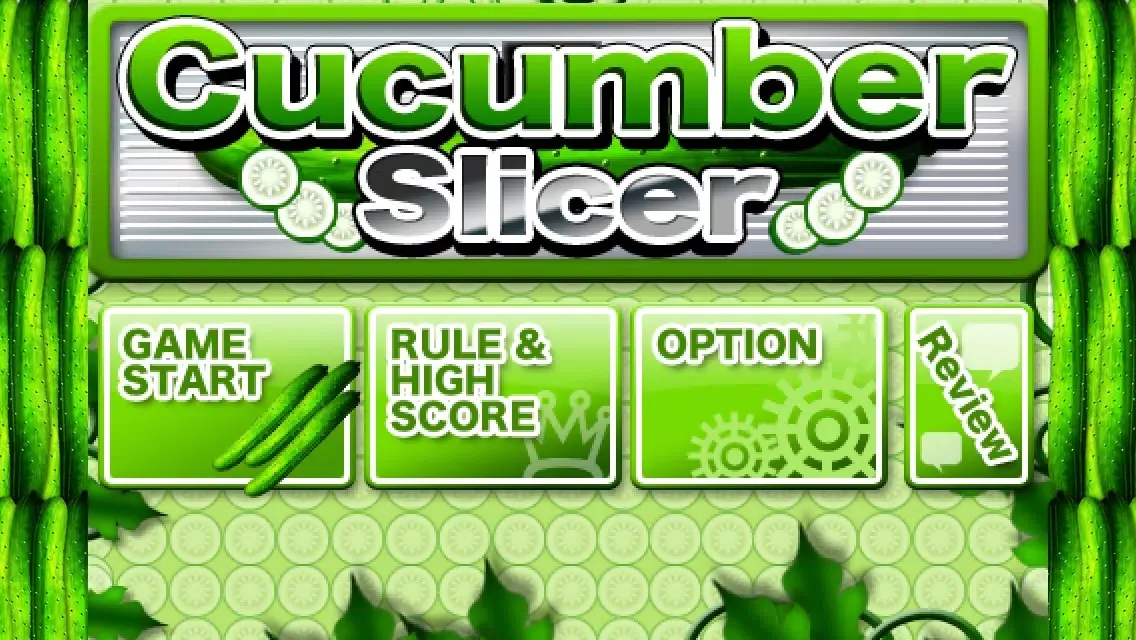 Tangkapan skrin Cucumber Slicer