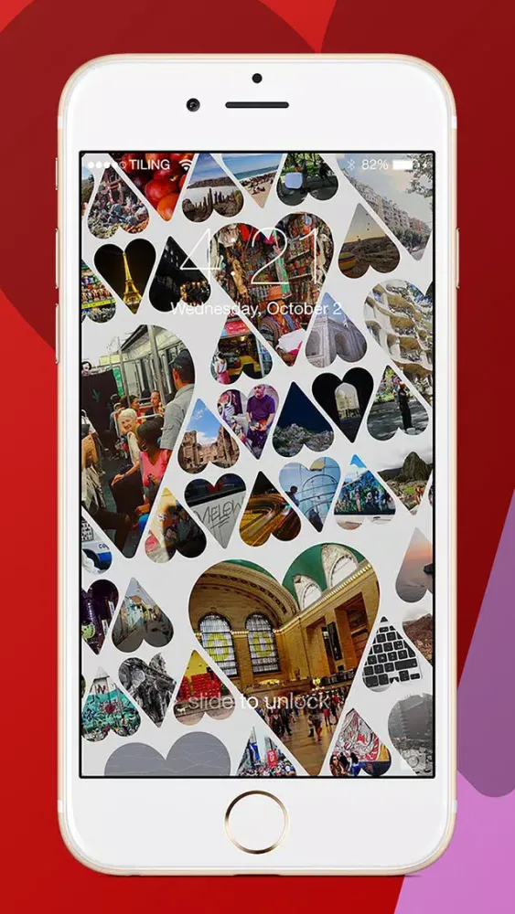 Captures d'écran de Tiling for Instagram - Arrange your photos.