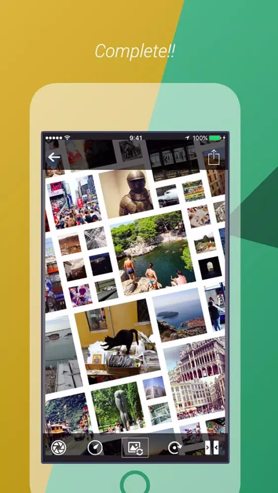 Captures d'écran de Tiling for Instagram - Arrange your photos.