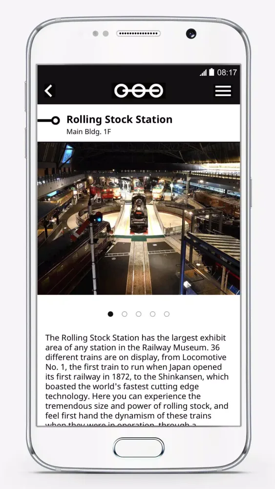 The Railway Museum App Screenshots