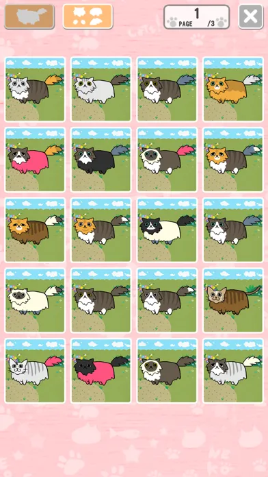 combine cats puzzle "miatch!" Screenshots