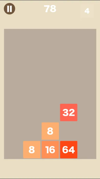 Tangkapan skrin [大人の脳トレ] ブロック2048 脳トレ暇つぶしゲーム