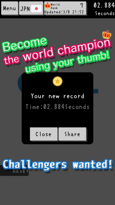 FingerDash - virtual 100m Screenshots
