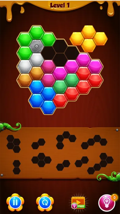 Hexa! -Block Puzzle Game- Screenshots