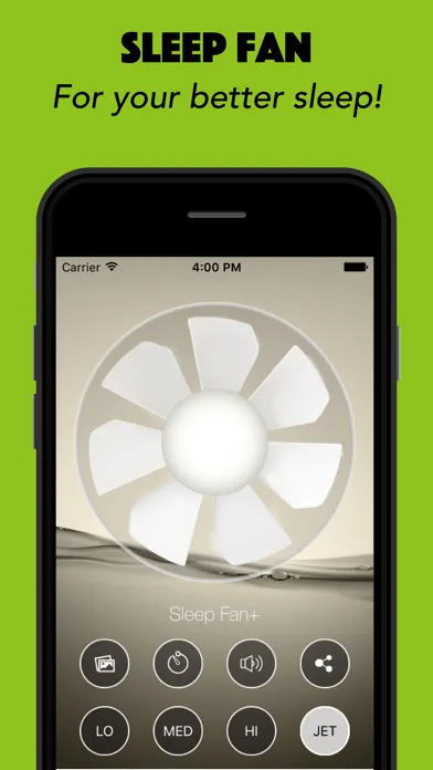 Capturas de pantalla de Sleep Fan+