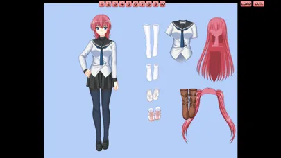 Capturas de tela do iKISS -KIsekae Set system-