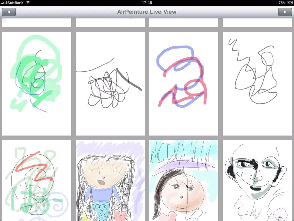 Air Peinture Live View iPad  Ekran Görüntüleri