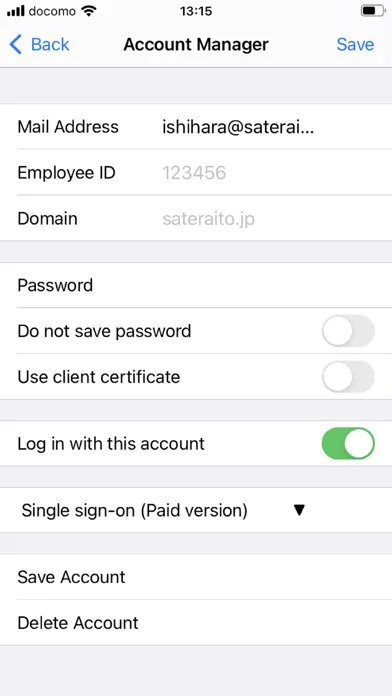 Security Browser for GWS Screenshots