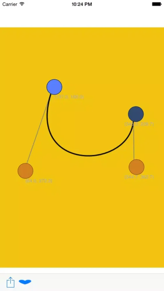 Bezier Curve Animation应用截图