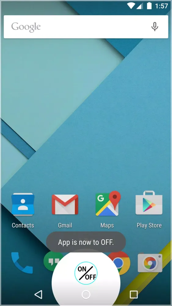 Capturas de pantalla de ON/OFF Module