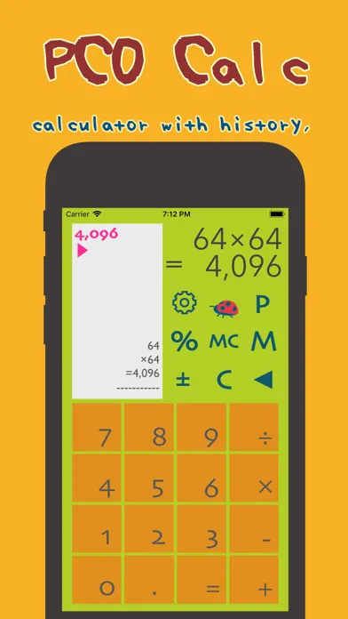 Ảnh chụp màn hình của PCO Calc/game and calculator