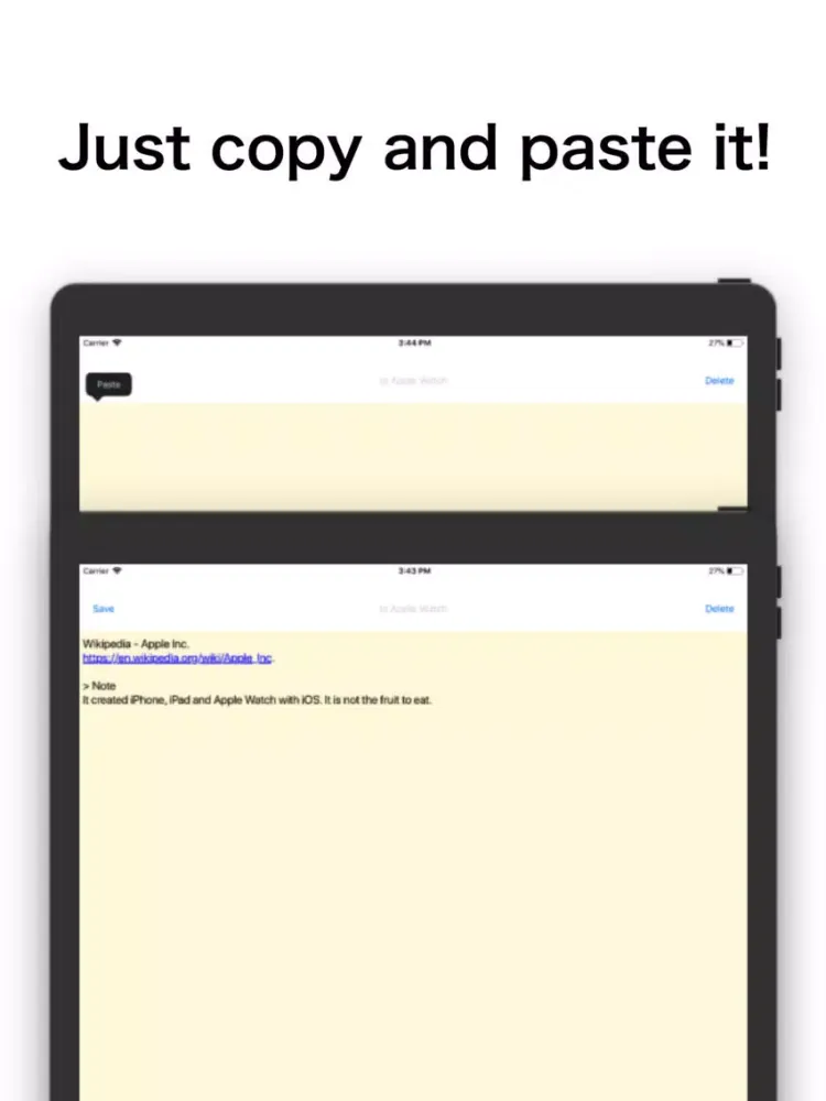 Bookmark Note iPad  سکرین شاٹس