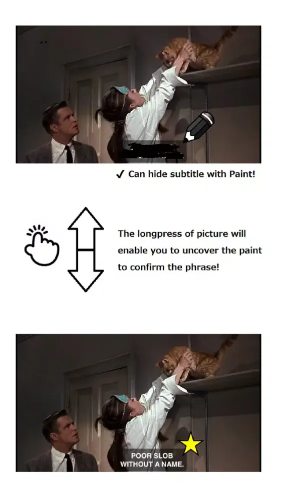 Скриншоты Movie Subtitle Phrase Cut List