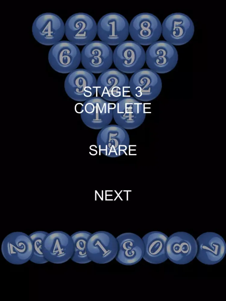 Magnetic Number Ball iPad  स्क्रीनशॉट