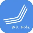 財布から出したお札の枚数を入力する家計簿アプリ - Bill Note 財布から出したお札の枚数を入力する家計簿アプリ - Bill Note