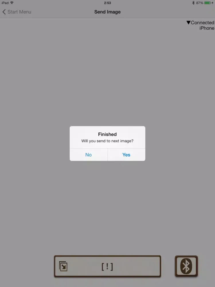 Zrzuty ekranu Shake Thrower iPad 