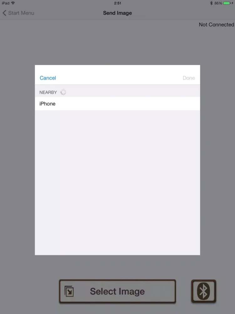 Zrzuty ekranu Shake Thrower iPad 