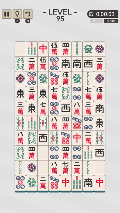 Mahjong Pairjong سکرین شاٹس