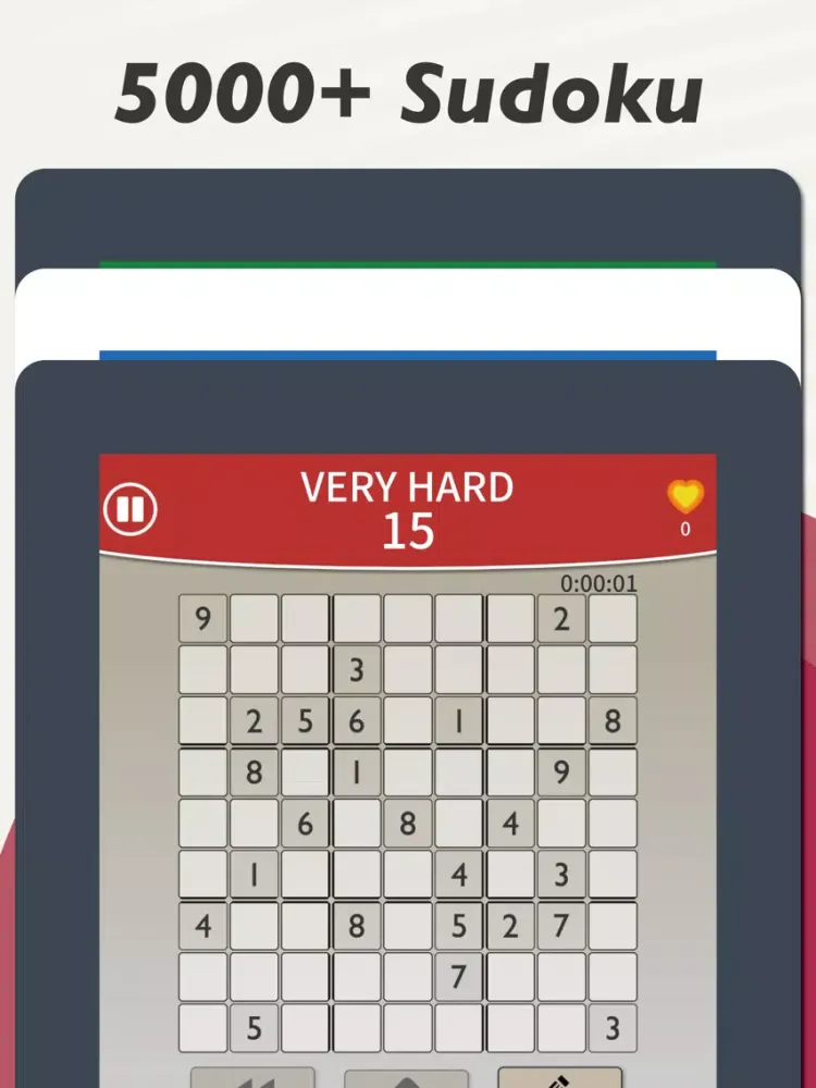 Sudoku Colorful iPad  Screenshots