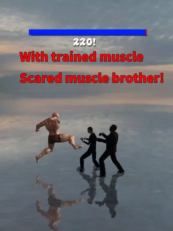 Muscle Brother Super Fighter! iPad  スクリーンショット